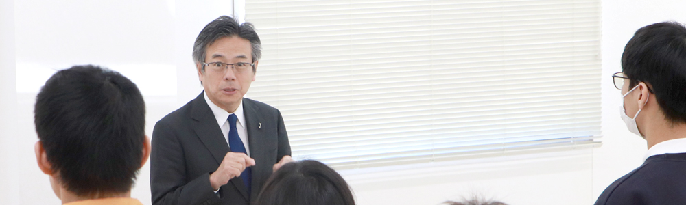 中部電力株式会社　林社長が中電ウイング従業員を督励